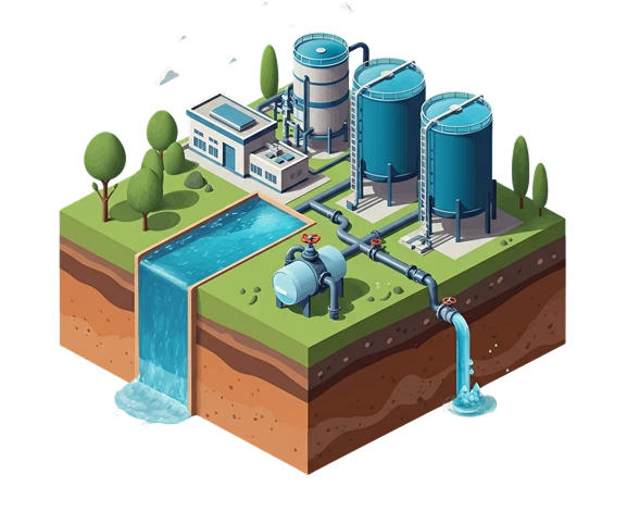 Automated municipal pump process improving water supply efficiency with smart sensors Automated municipal pump process improving water supply efficiency with smart sensors